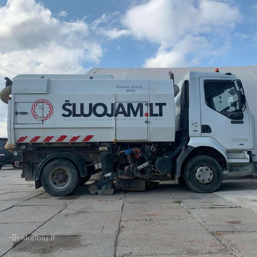 Mechanizuotas teritoriju valymas ir šlavimas