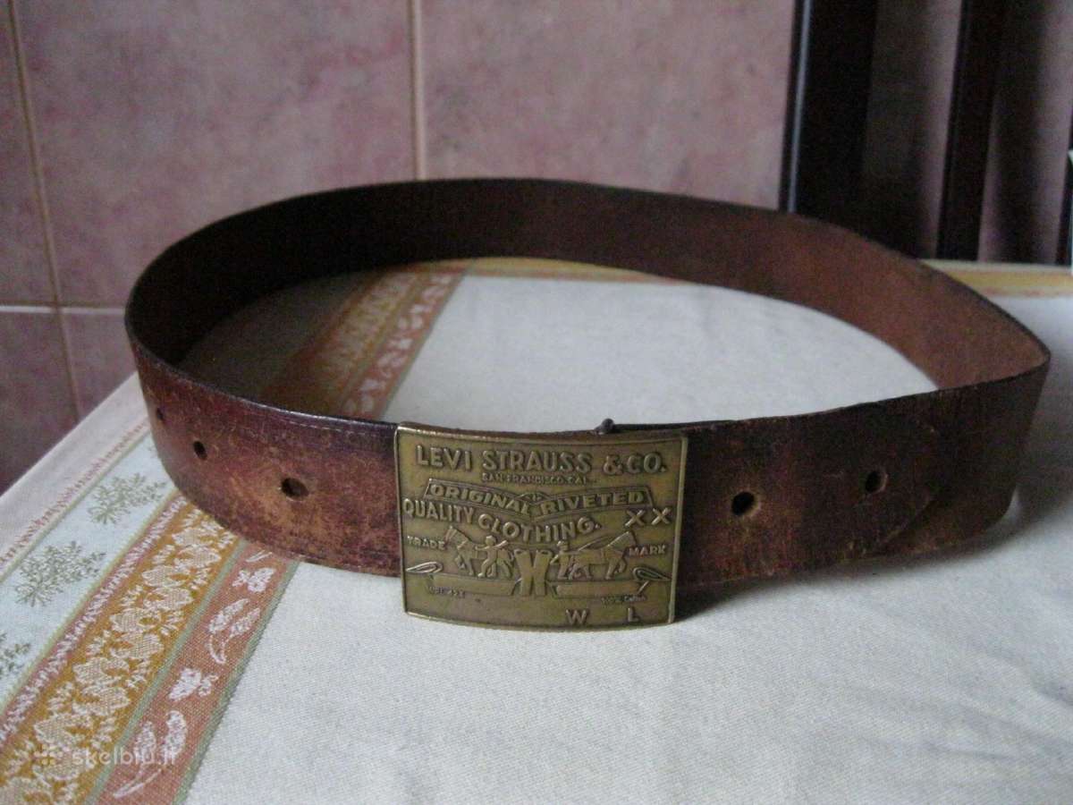 Dirzas Levi Strauss - Senas Originalus. - nuotraukos Nr. 7