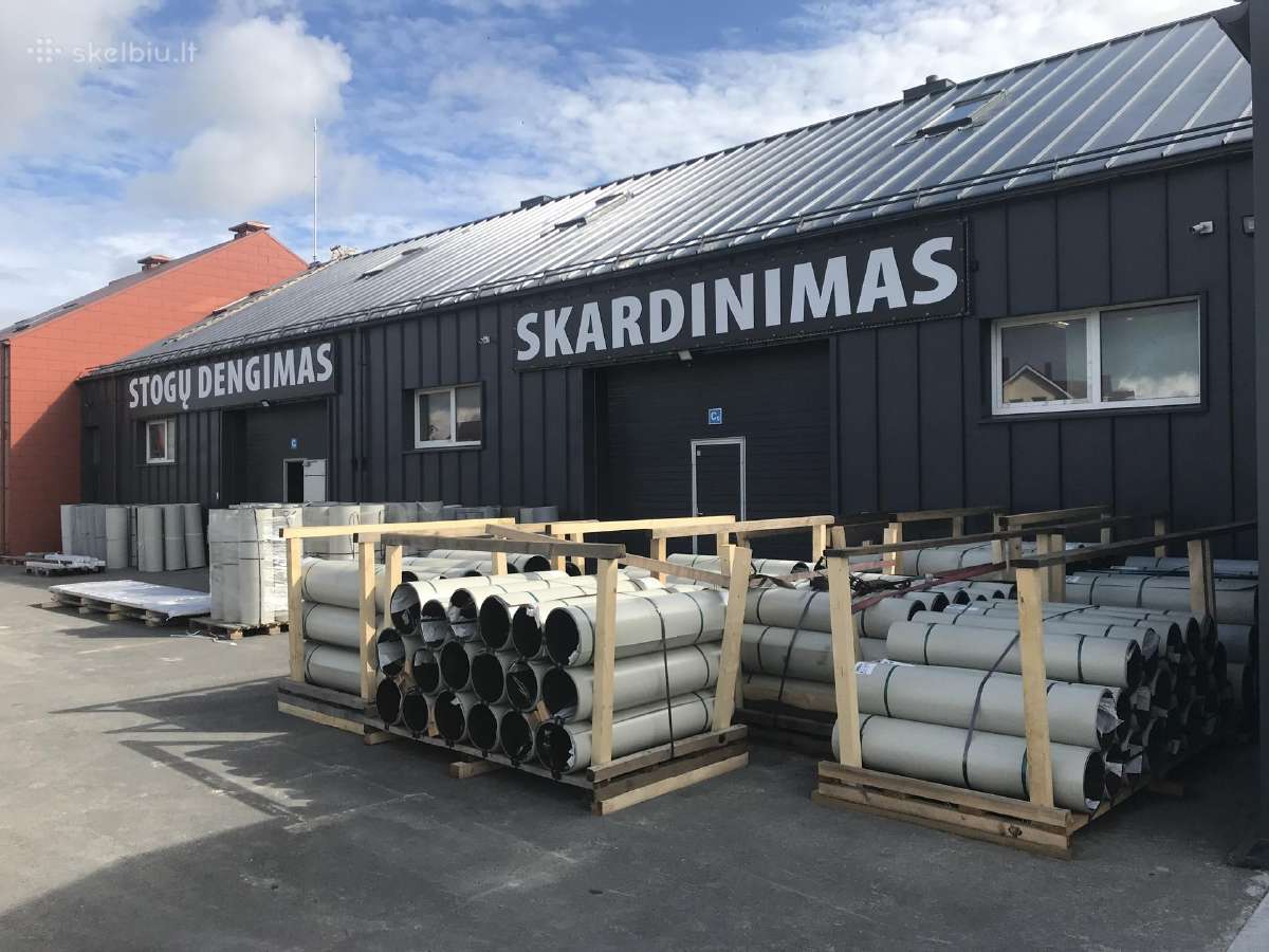 Skardos lankstiniai, lietvamzdžiai, tvoros - nuotraukos Nr. 8