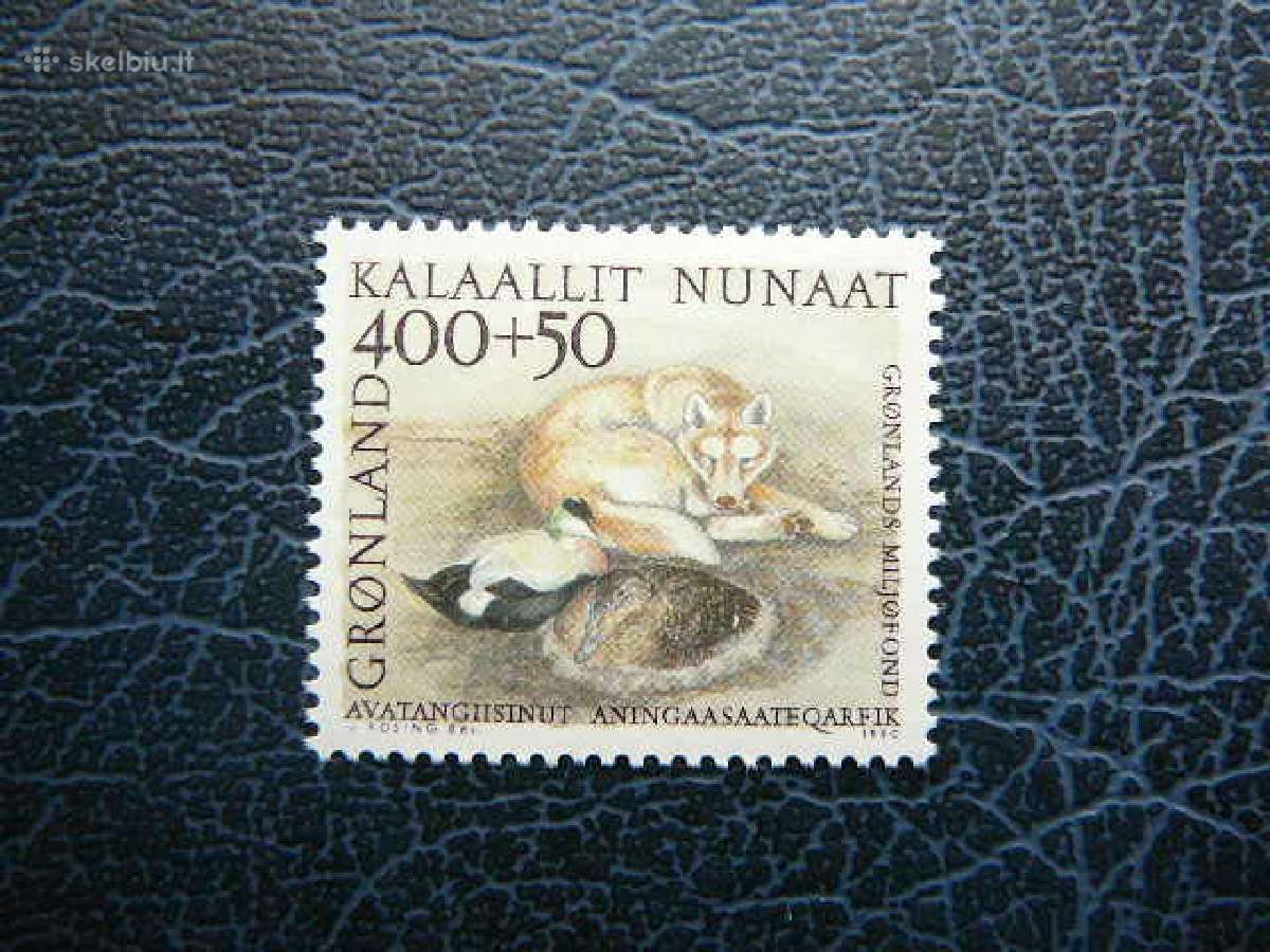 Sunys Antys Grenlandija 1990 svarus grn208
