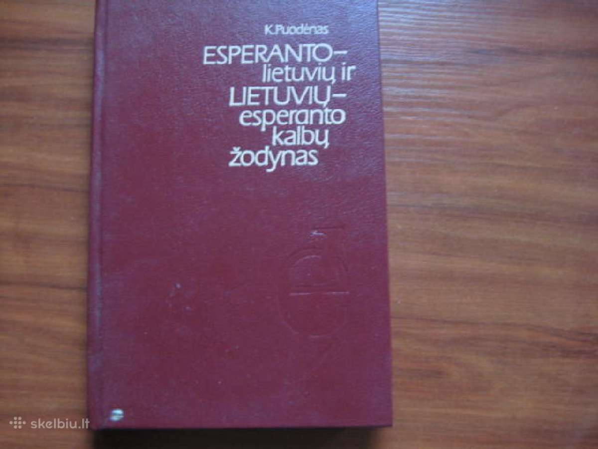 Esperanto kalbų žodynas