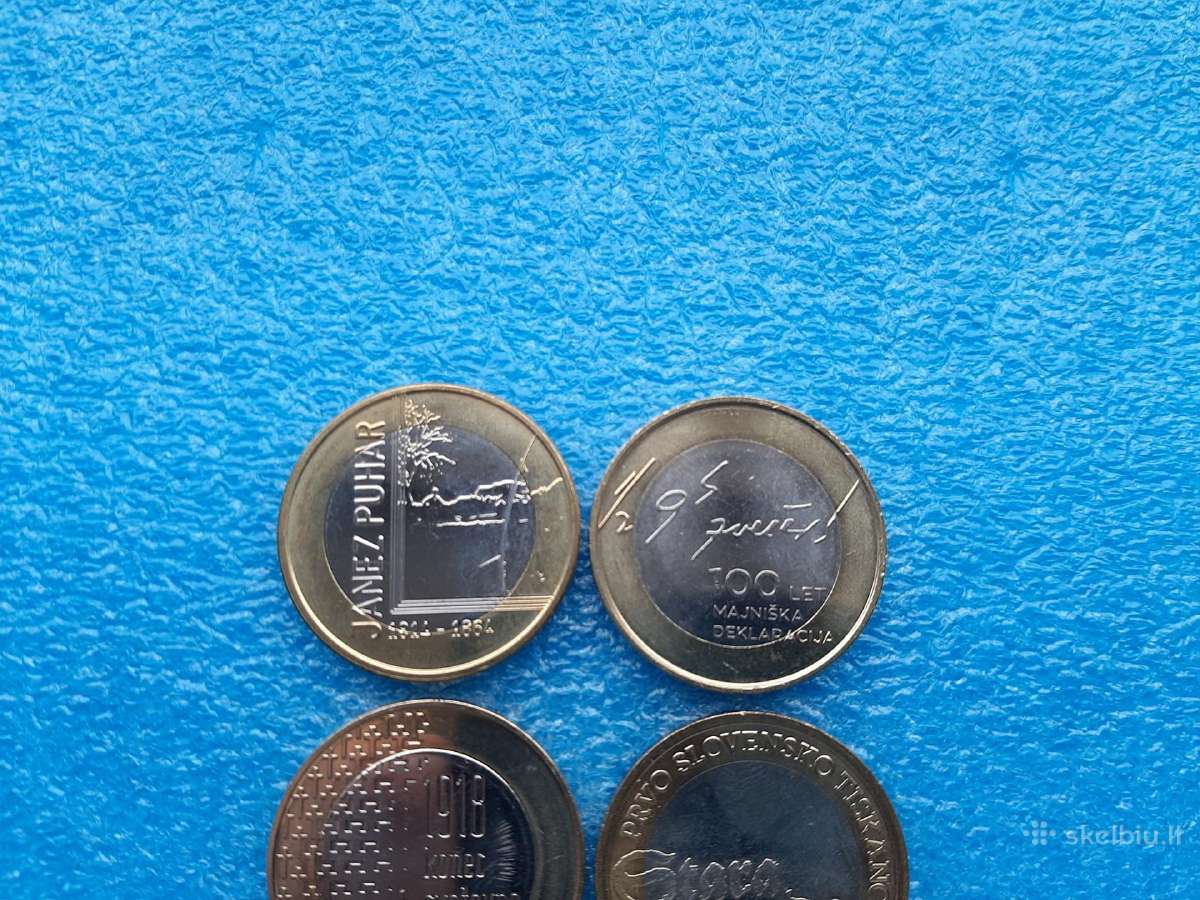 Slovėnijos 3€ monetas