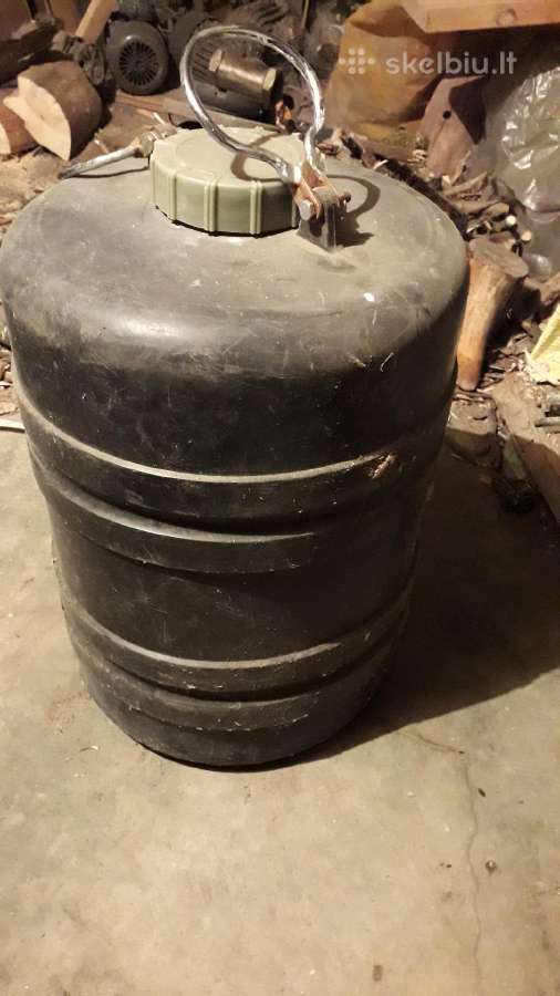 Plastmasiniė, 50ltr bačka su užsukama 10cm anga