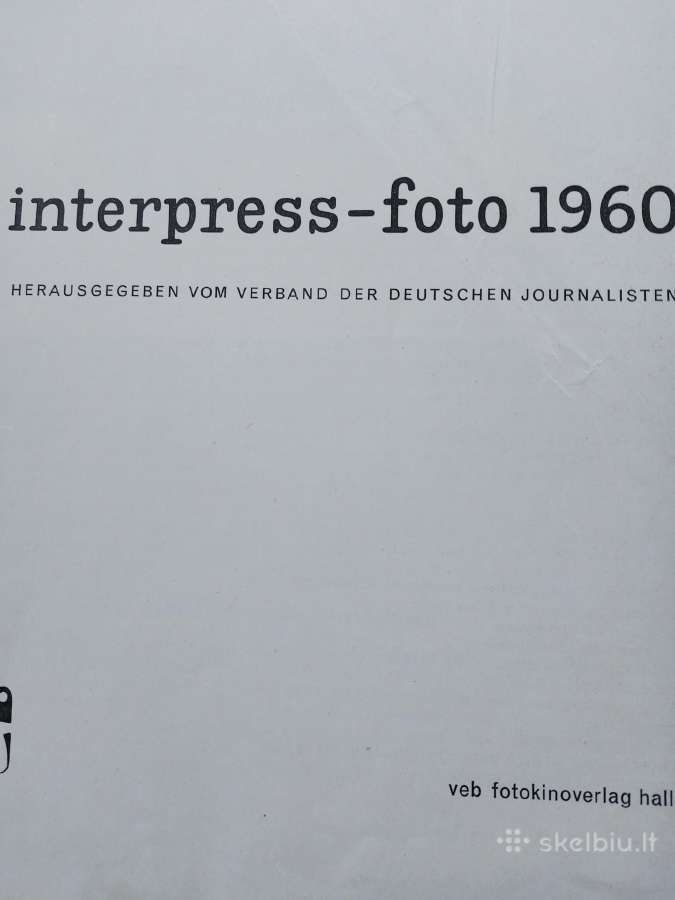 Parduodu fotografiju albuma Interpress- foto 1960 - nuotraukos Nr. 2