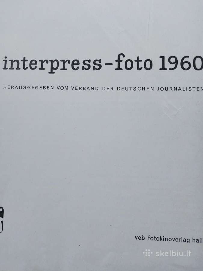 Parduodu fotografiju albuma Interpress- foto 1960 - nuotraukos Nr. 5