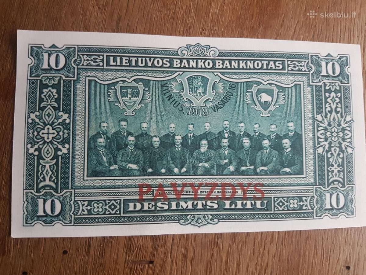 Pirksiu Lietuvos tarpukario banknotus - nuotraukos Nr. 6