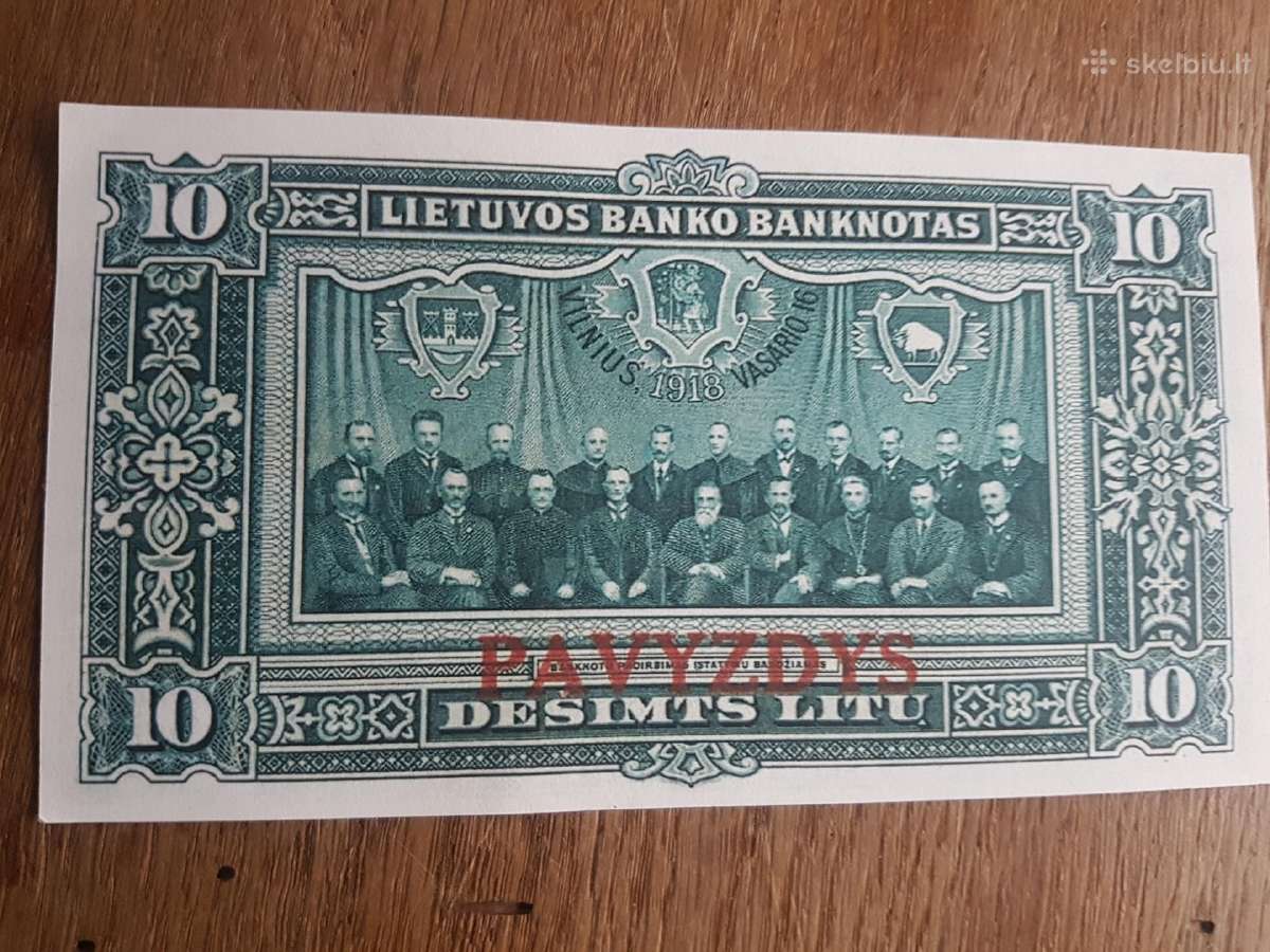 Pirksiu Lietuvos banknotu visokiu - nuotraukos Nr. 13