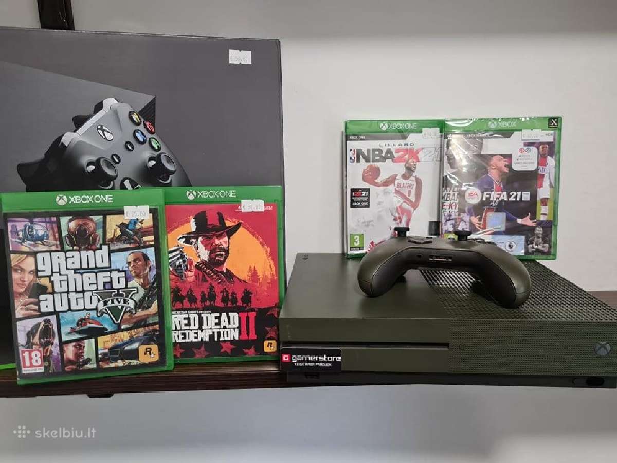 Xbox One X 1tb su Garantija bei Žaidimais - nuotraukos Nr. 2