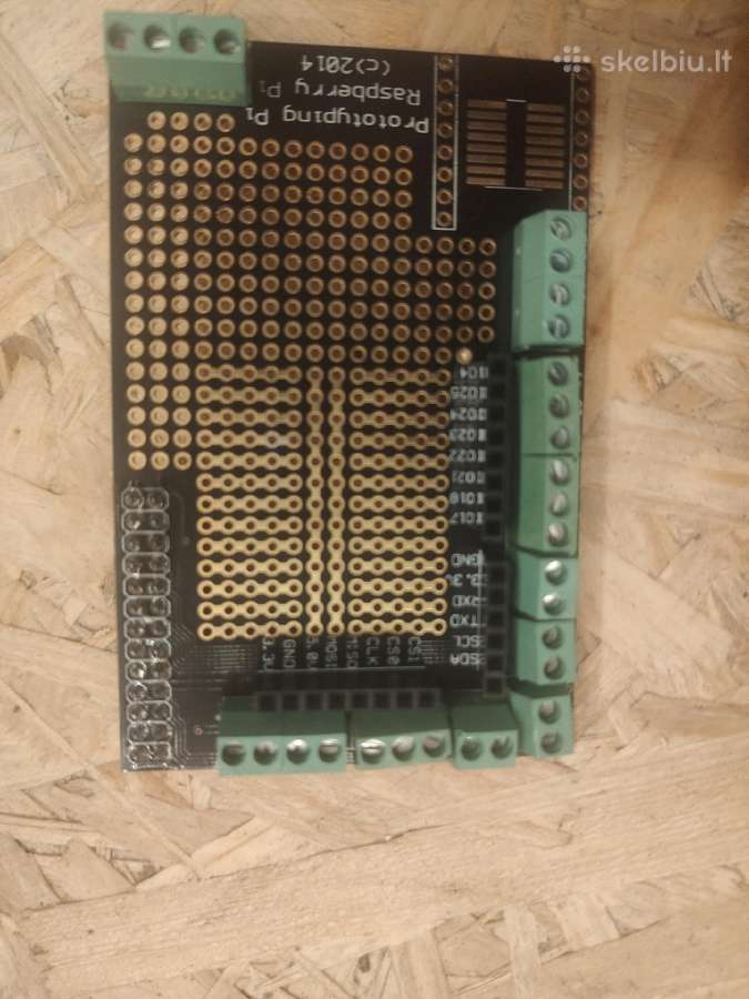 Raspberry pi 1 plokštė