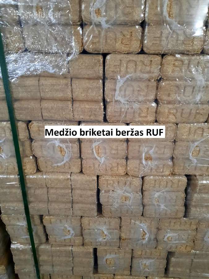 Beržo pjuvenų briketai - nuotraukos Nr. 4