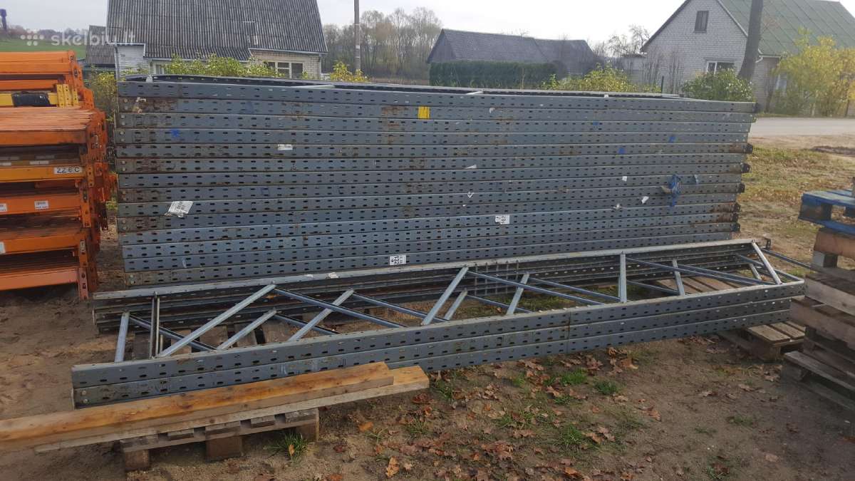 Naudoti Paletiniai Pramoniniai Dexion Stelažai - nuotraukos Nr. 2