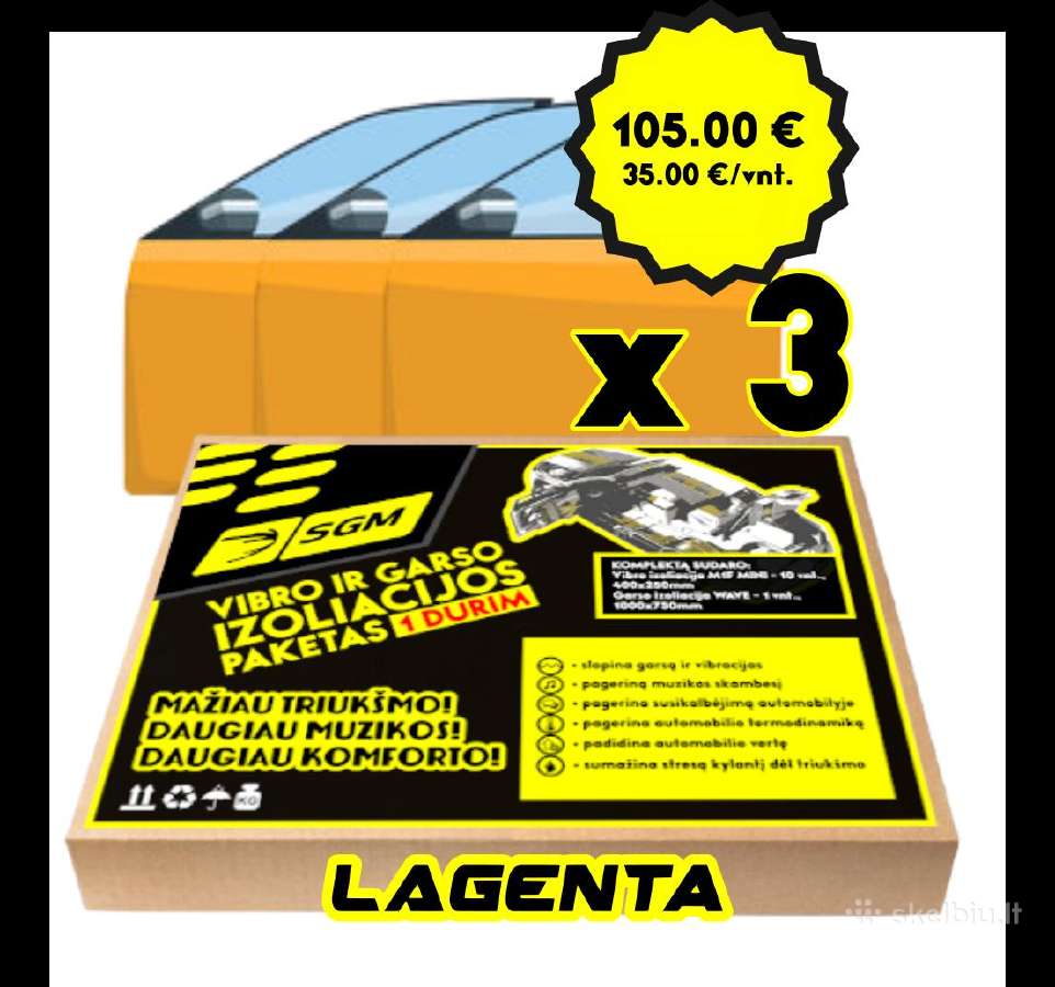 Paketas automobilio durims - nuotraukos Nr. 6