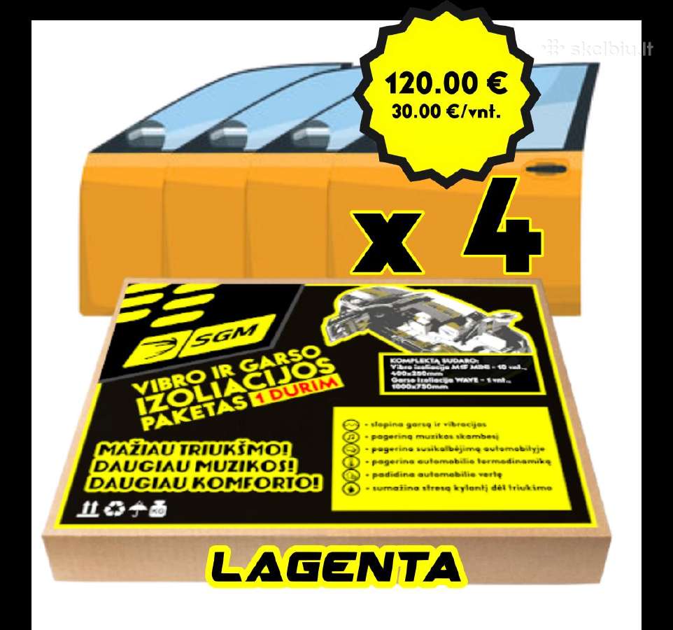 Paketas automobilio durims - nuotraukos Nr. 7