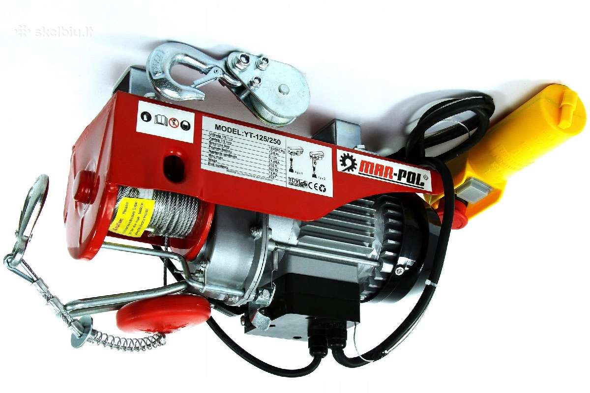 Elektriniai Telferiai, Gervės 250/500/600/800/1000 - nuotraukos Nr. 2