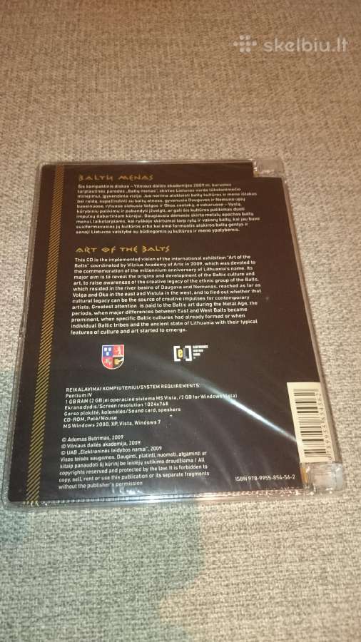 Dvd Baltų menas (naujas) - nuotraukos Nr. 2