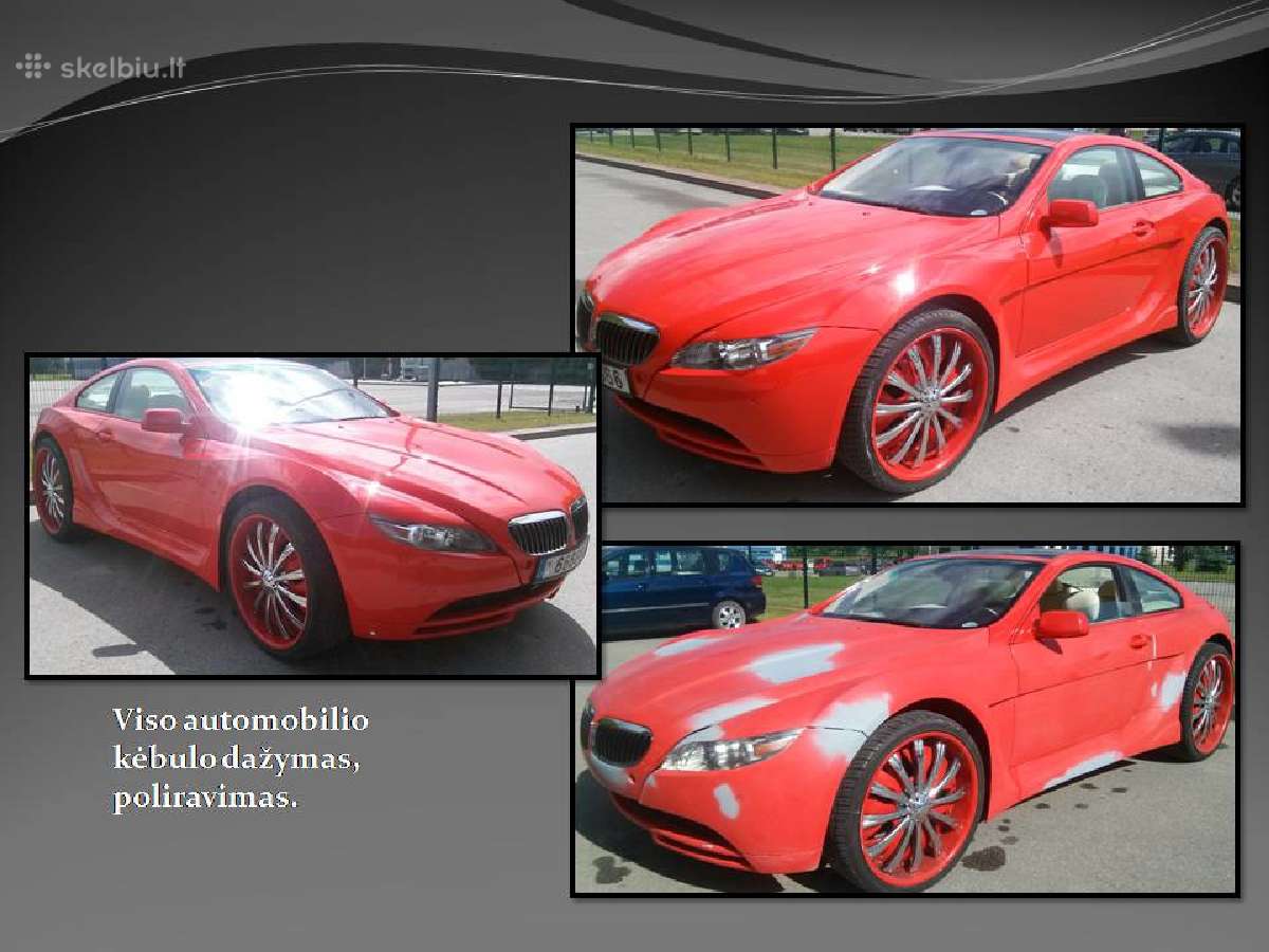 Automobilių dažymas, restauravimas,kėbulo remontas - nuotraukos Nr. 16