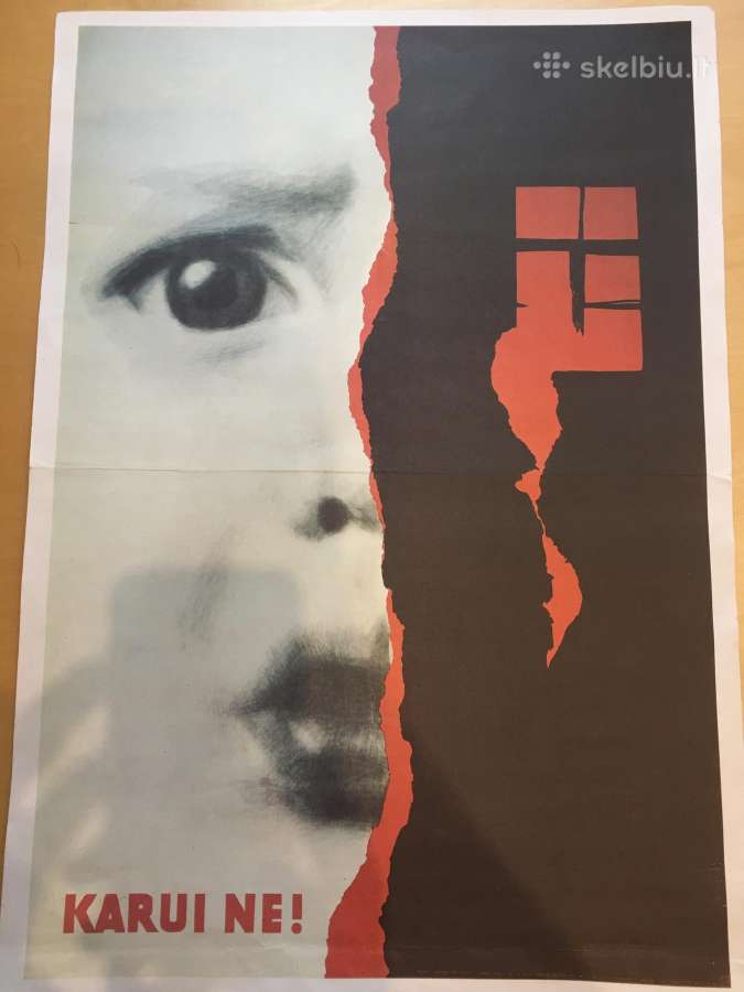 Sovietiniai propagandos plakatai 57x 41 cm - nuotraukos Nr. 9