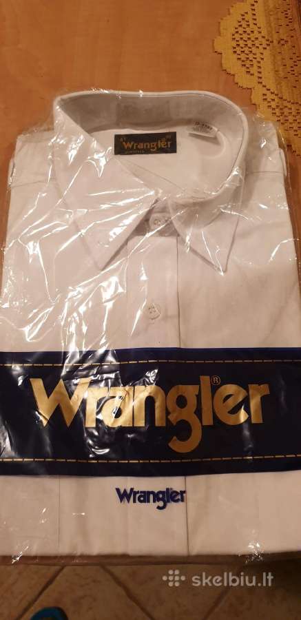 Wrangler nauji marskineliai trumpom rankovem.