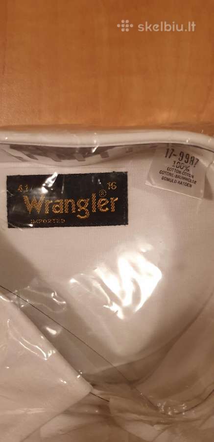 Wrangler nauji marskineliai trumpom rankovem. - nuotraukos Nr. 2