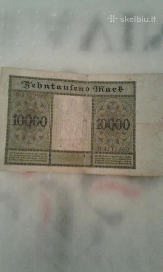 Banknotai -reichsbanknotai - nuotraukos Nr. 3
