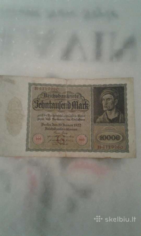 Banknotai -reichsbanknotai - nuotraukos Nr. 4