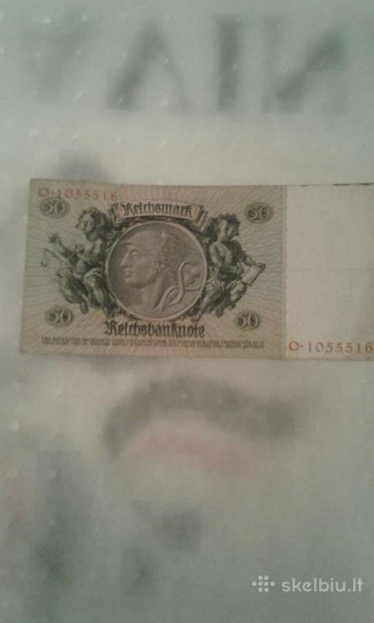 Banknotai -reichsbanknotai - nuotraukos Nr. 5