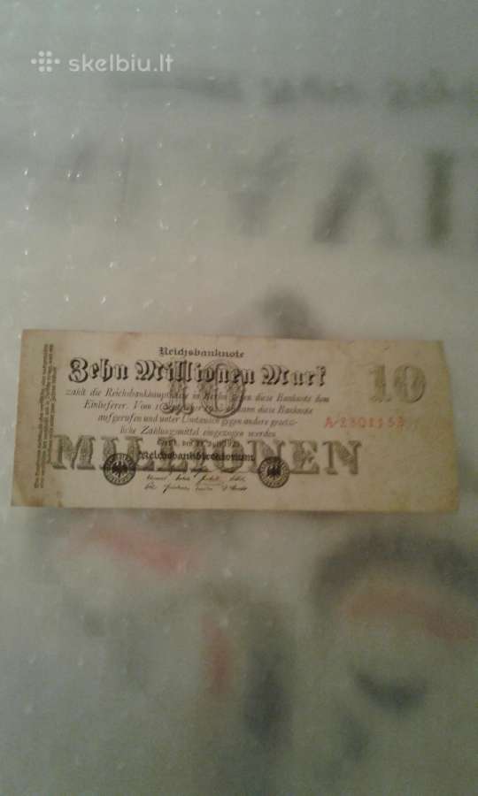 Banknotai -reichsbanknotai - nuotraukos Nr. 8
