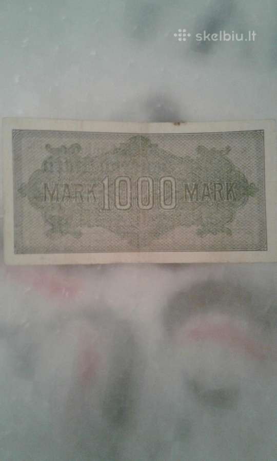 Banknotai -reichsbanknotai - nuotraukos Nr. 11
