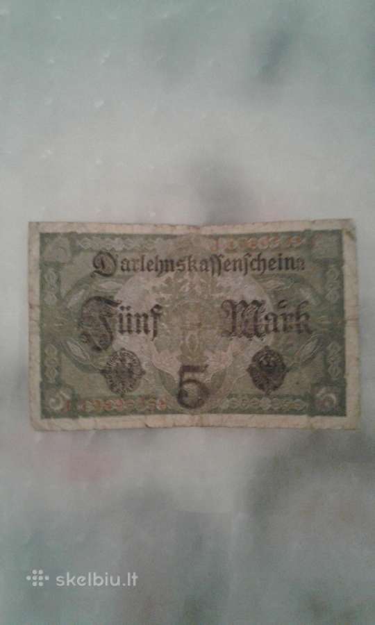 Banknotai -reichsbanknotai - nuotraukos Nr. 16