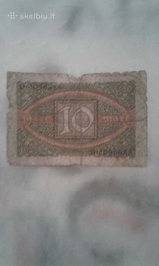 Banknotai -reichsbanknotai - nuotraukos Nr. 18
