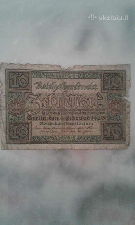 Banknotai -reichsbanknotai - nuotraukos Nr. 19