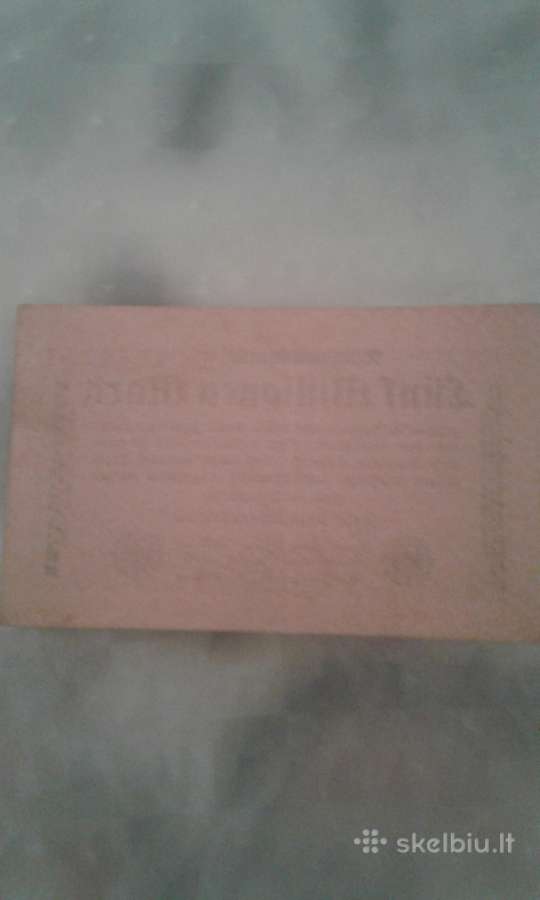 Banknotai -reichsbanknotai - nuotraukos Nr. 20