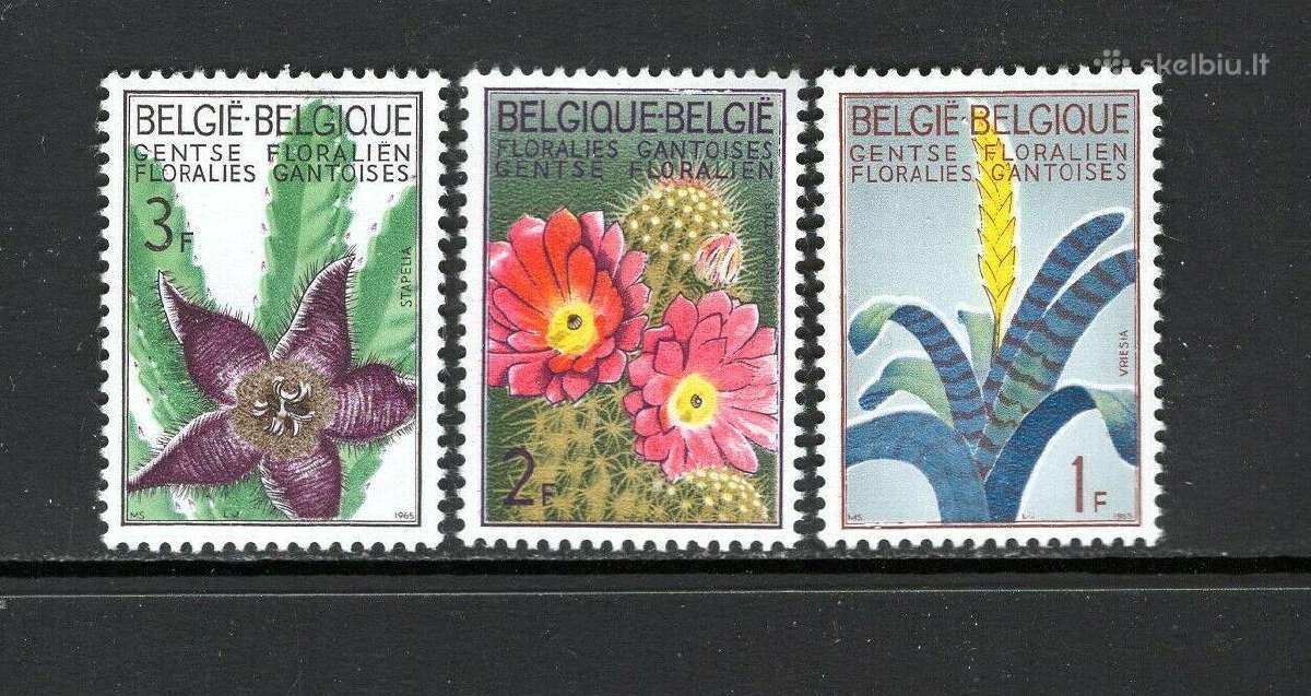 Belgija 1965 m. Geles