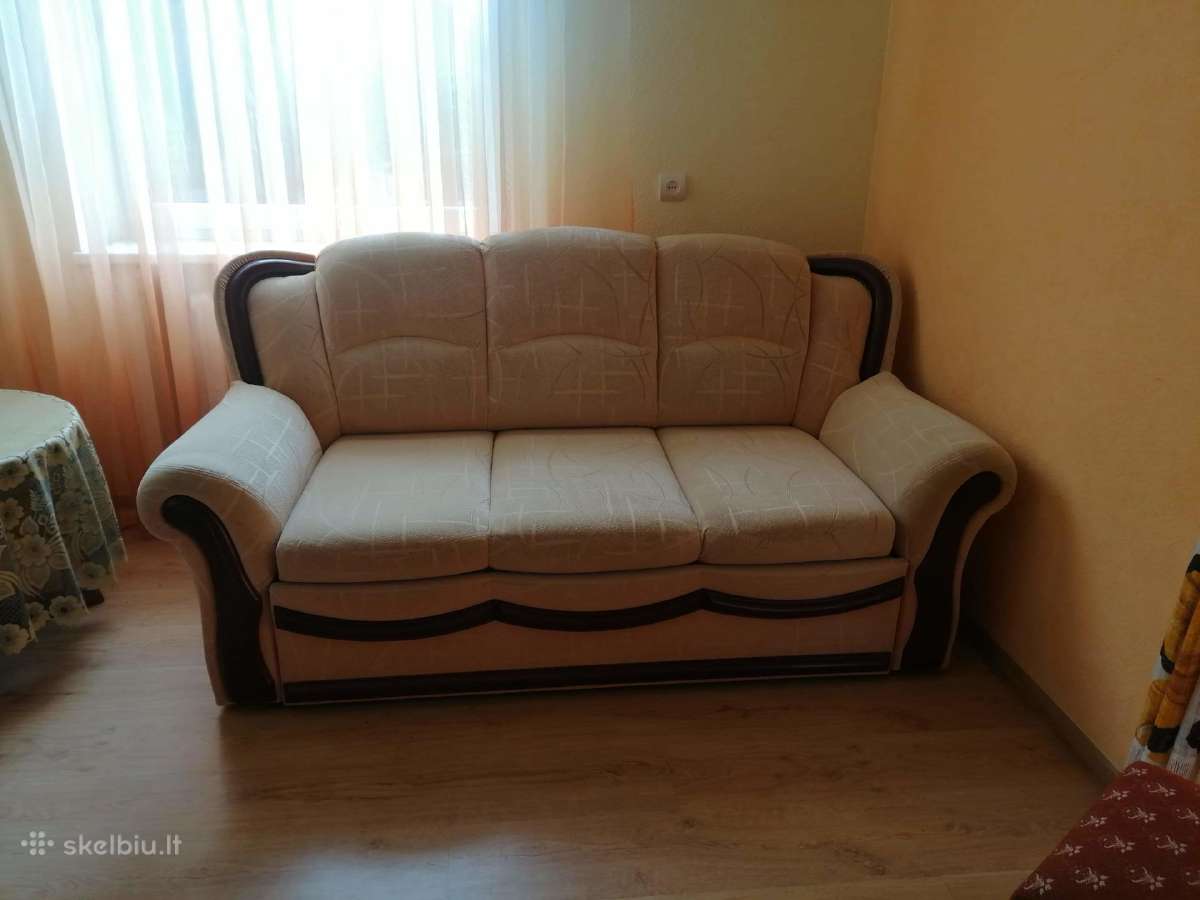 Trivietė sofa - nuotraukos Nr. 2