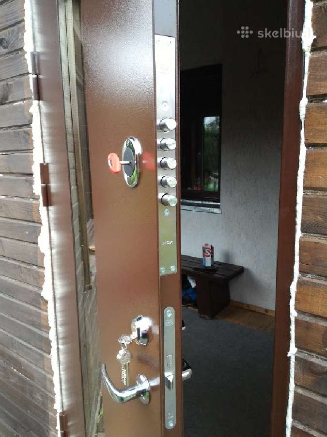 Šarvo metalinės lauko ir vidaus durys. Akcija. - nuotraukos Nr. 8