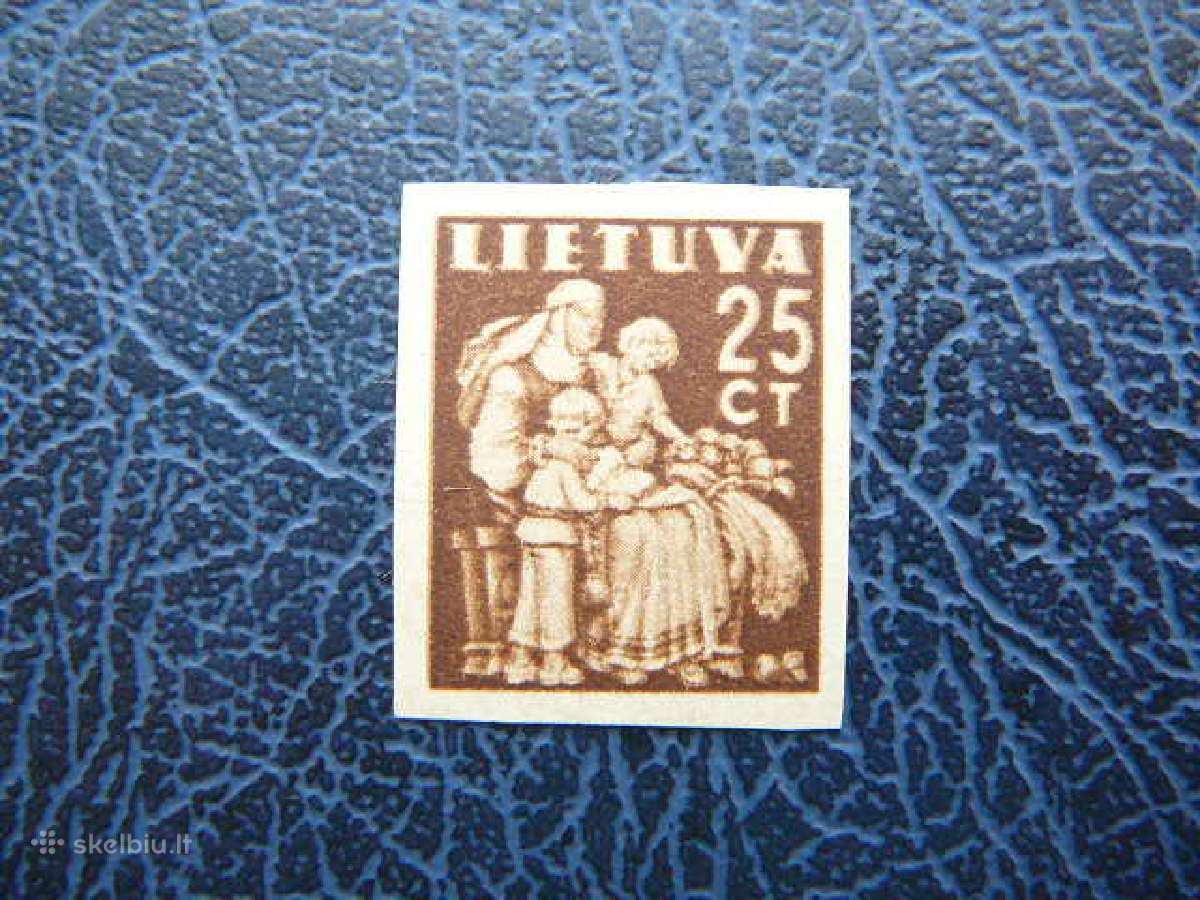 Lietuva 1940 Taikos laida Mnh Proof s440p