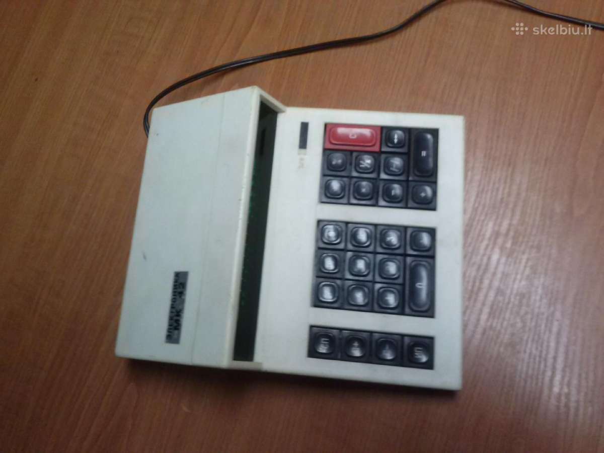 Kalkulatoris Elektronika. - nuotraukos Nr. 3