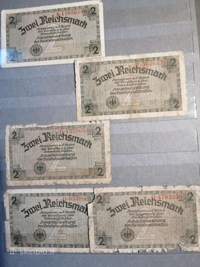 Vokiškos reichsmarkės ir rubliai 1947 - nuotraukos Nr. 7