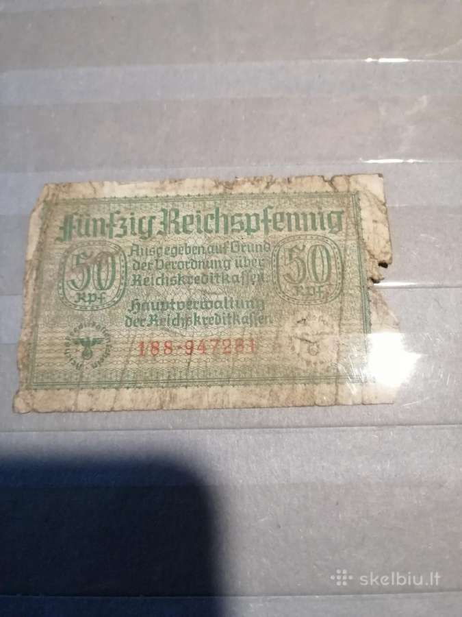 Vokiškos reichsmarkės ir rubliai 1947 - nuotraukos Nr. 8
