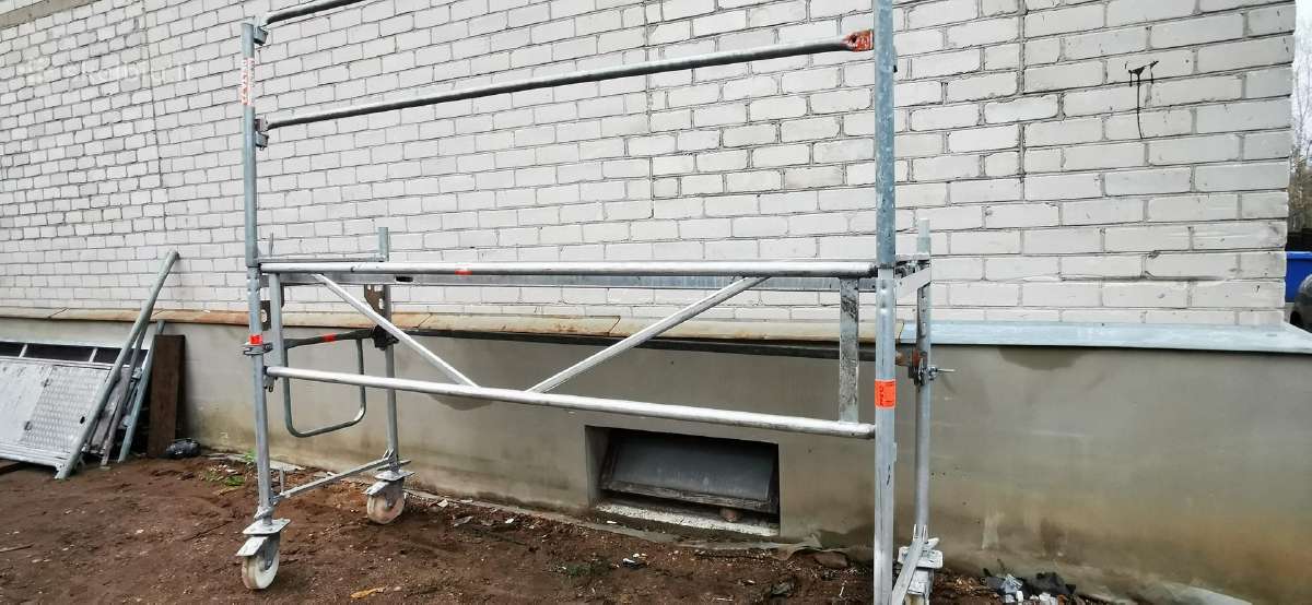 Fasadinių pastolių,stelažų nuoma,atvežim,pastatym. - nuotraukos Nr. 12