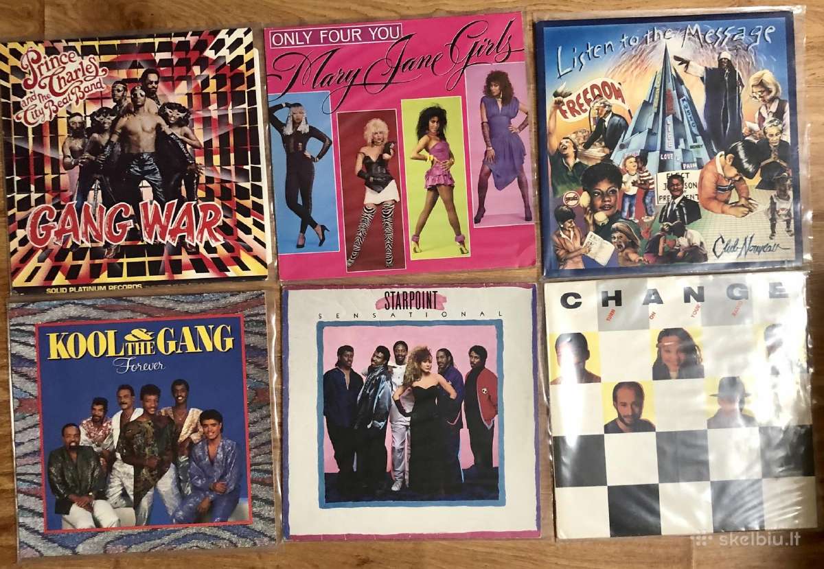 Vinilinės plokštelės: Soul/funk disco