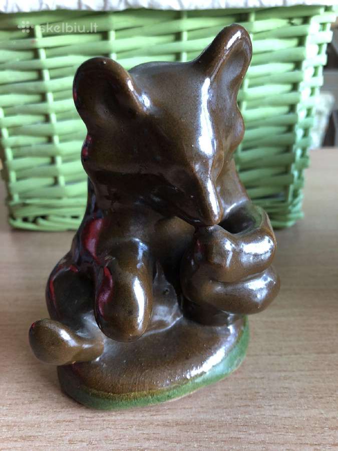 Meškiuko statulelė tarybinių laiku