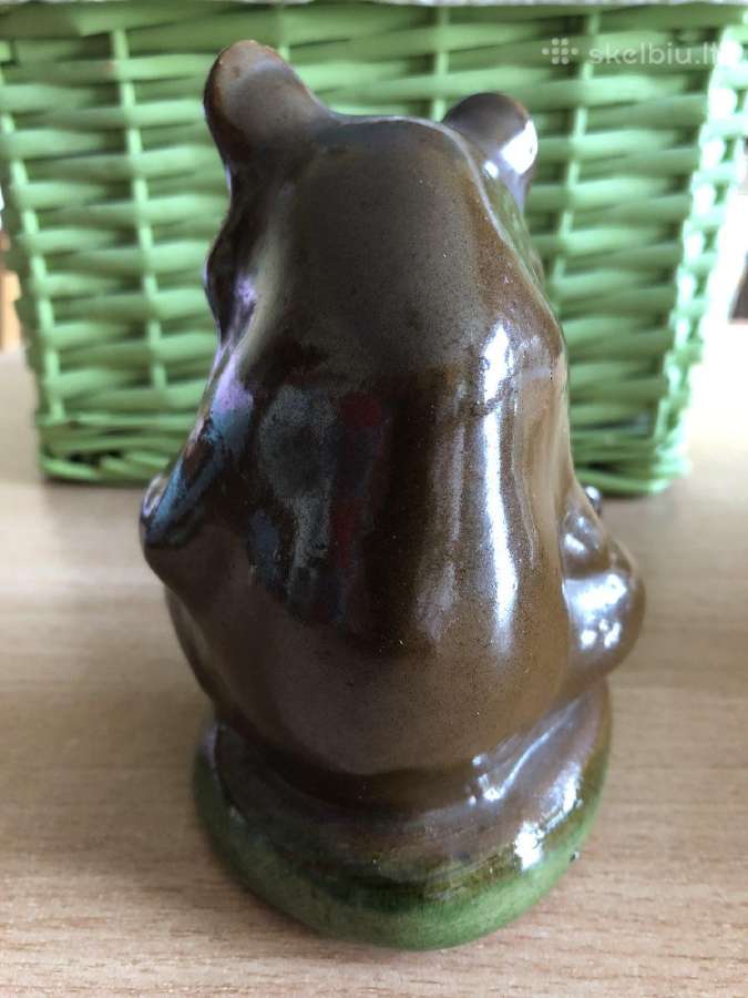 Meškiuko statulelė tarybinių laiku - nuotraukos Nr. 2