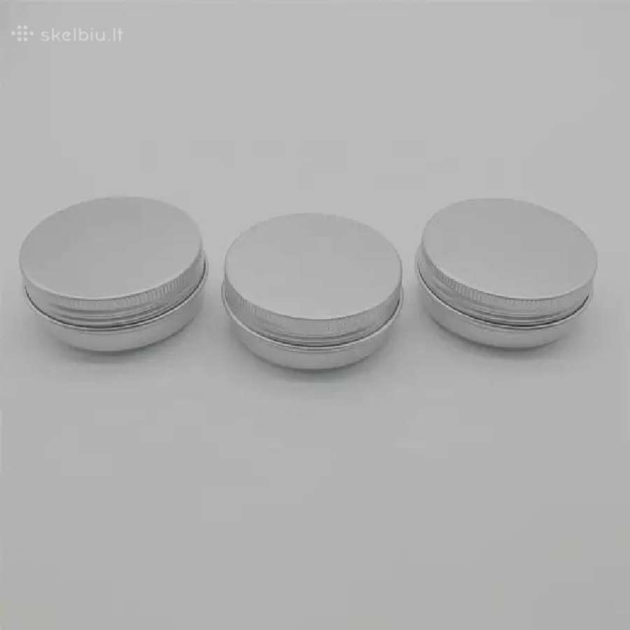 Aliuminiai, užsukami 30ml. Indeliai - nuotraukos Nr. 3