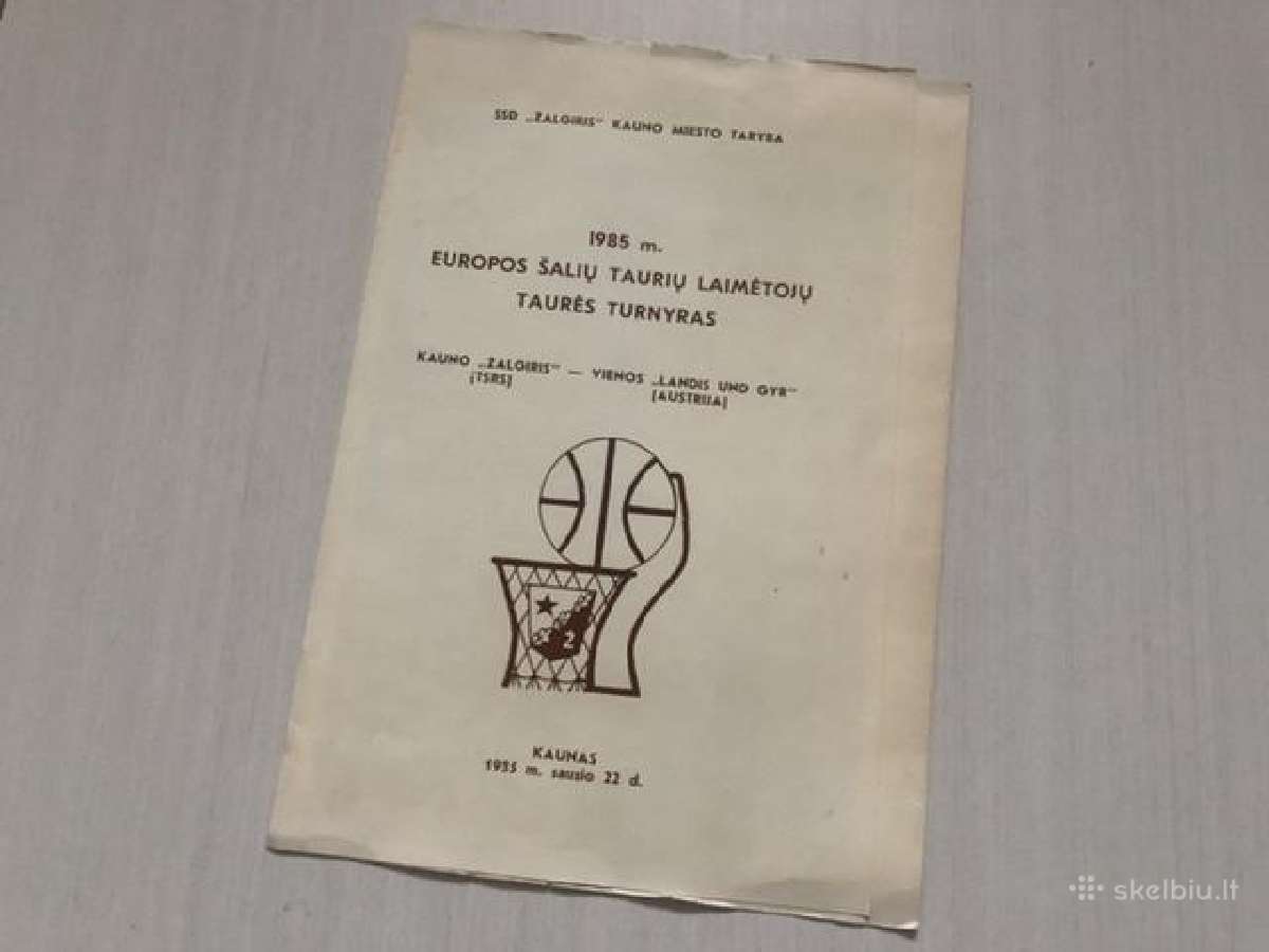 Europos saliu tauriu laimetoju turnyras 1985 - nuotraukos Nr. 4