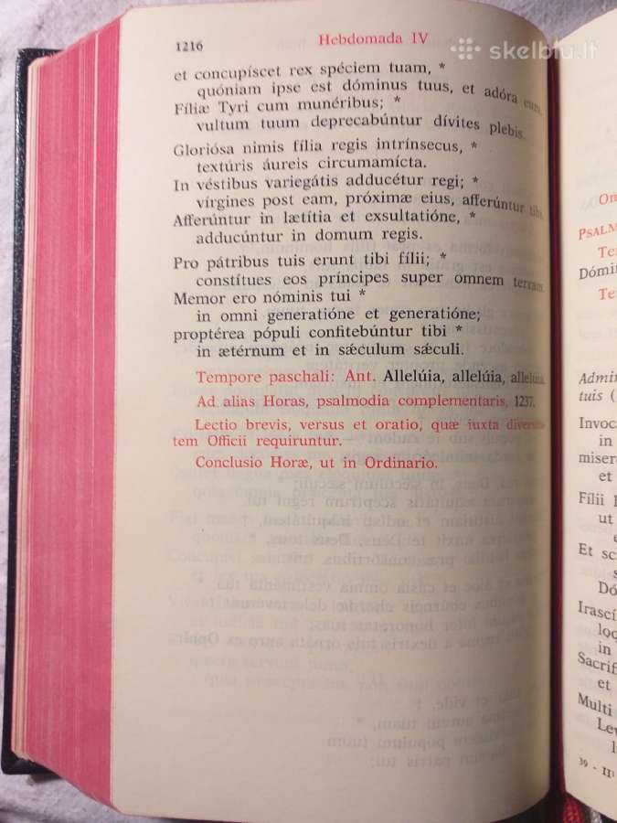 Valandų liturgija (Liturgia Horarum) 1972 m. - nuotraukos Nr. 3