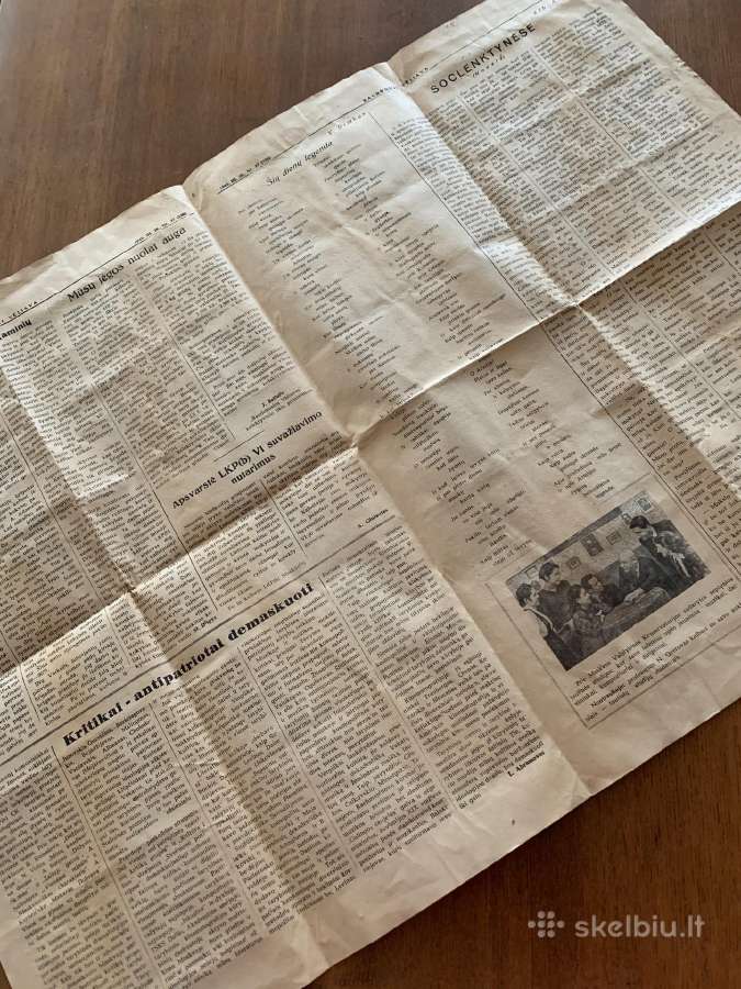 Laikraštis "Raudonoji vėliava", 1949 m. - nuotraukos Nr. 2