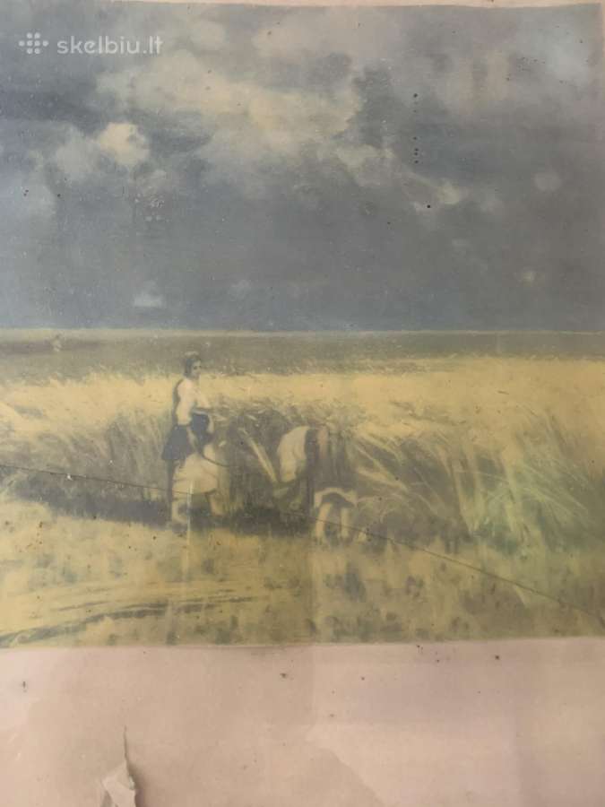 Senovinės reprodukcijos su rėmeliais, 1949 m. - nuotraukos Nr. 3