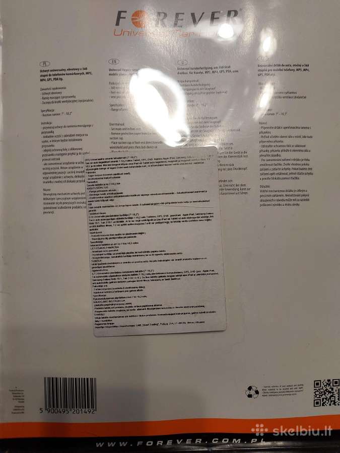 Universalus plansetinio komp. laik.(7"-10.2") - nuotraukos Nr. 2