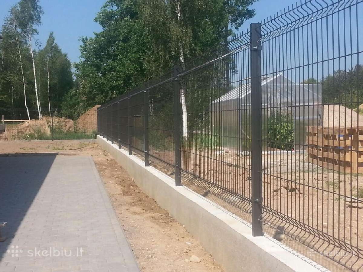 Metaliniai stulpai, tvoros pamatėliai, segmentai ! - nuotraukos Nr. 12